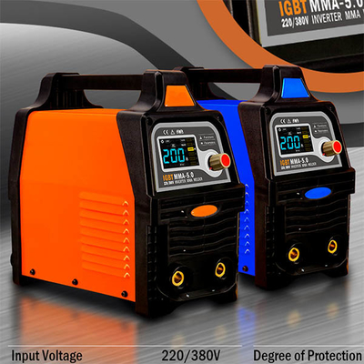 品質  LED Multi Functional Welding Machine IGBT Inverter 30-240A 5.2kg Weight 工場