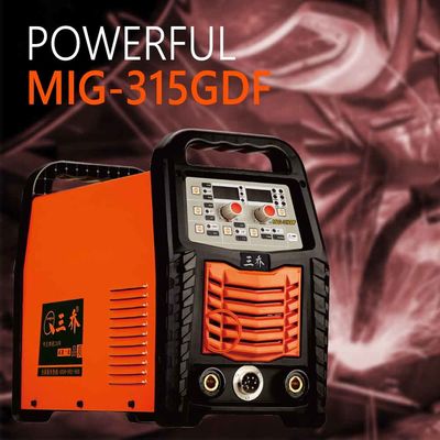 15KG ワイヤー スプールが付いている IGBT インバーター 315A Co2 MIG の溶接機の二重脈拍