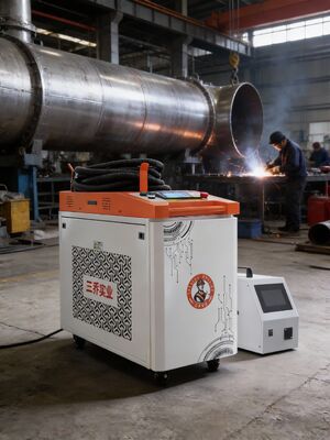 3000Watt MAX ファイバーレーザー溶接機 4 in 1 溶接者 溶接 清掃 切断 機能